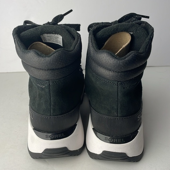 Sorel Kinetic Impact Conquest Black Sneaker Boots - Picture 4 of 7